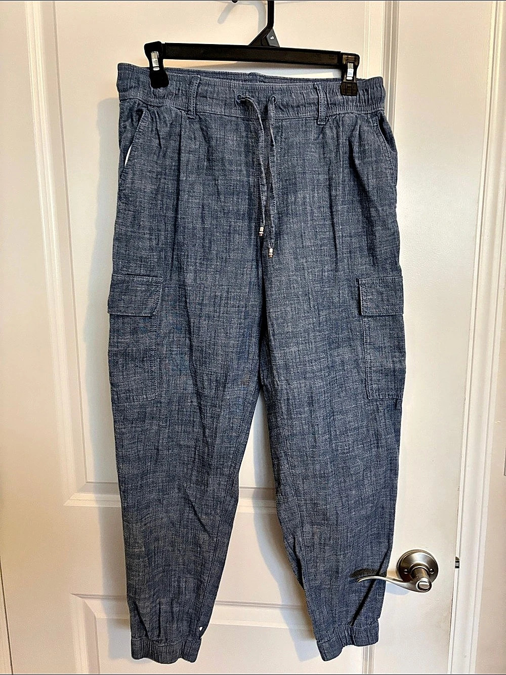 Tommy Hilfiger Blue Cargo Jogger Pants Size Small